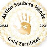 Bronze-Zertifikat "Aktion saubere Hände"